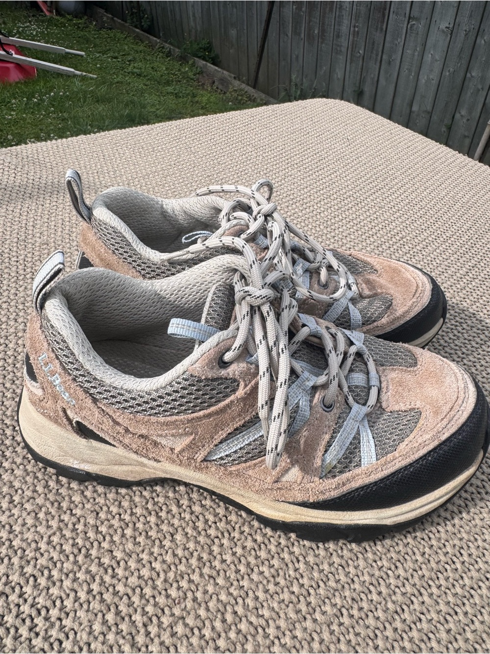 L.L. Bean Women’s Brown Ventilated Trail Hiking Shoes Size 6 Athletic Sneakers - Picture 3 of 8